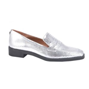 Loafer Metalizado Prata