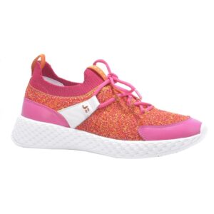 Tênis Knit Framboesa Apricot