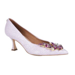 Scarpin Lilac com Pedrarias